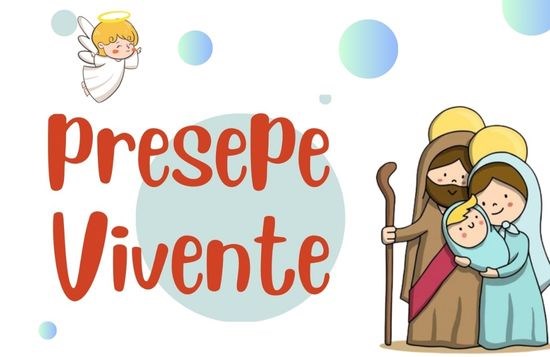 Presepio vivente all'asilo di Vobarno