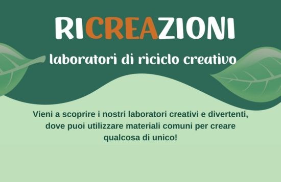 Ricreazioni laboratori di riciclo creativo per bimbi da 6 anni