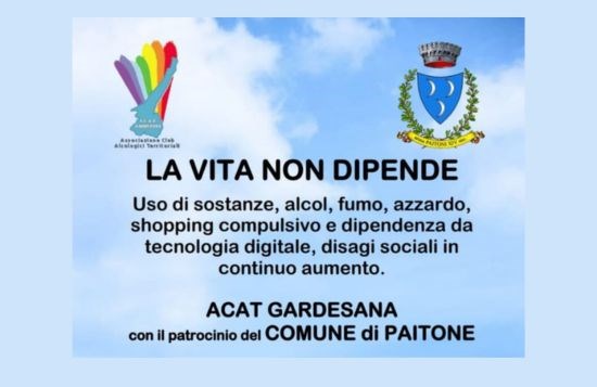 Serata informativa sul tema delle dipendenze