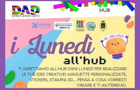 I lunedì all'Hub